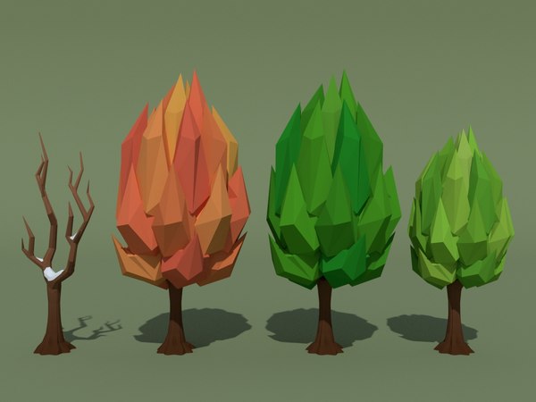 Pack trees 21 bonus 3D model - TurboSquid 1216495