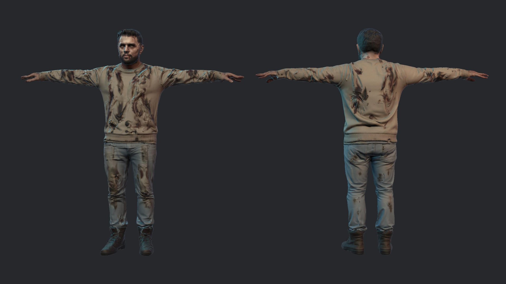 Zombie Characters Pack Vol 1 Model - TurboSquid 2515402