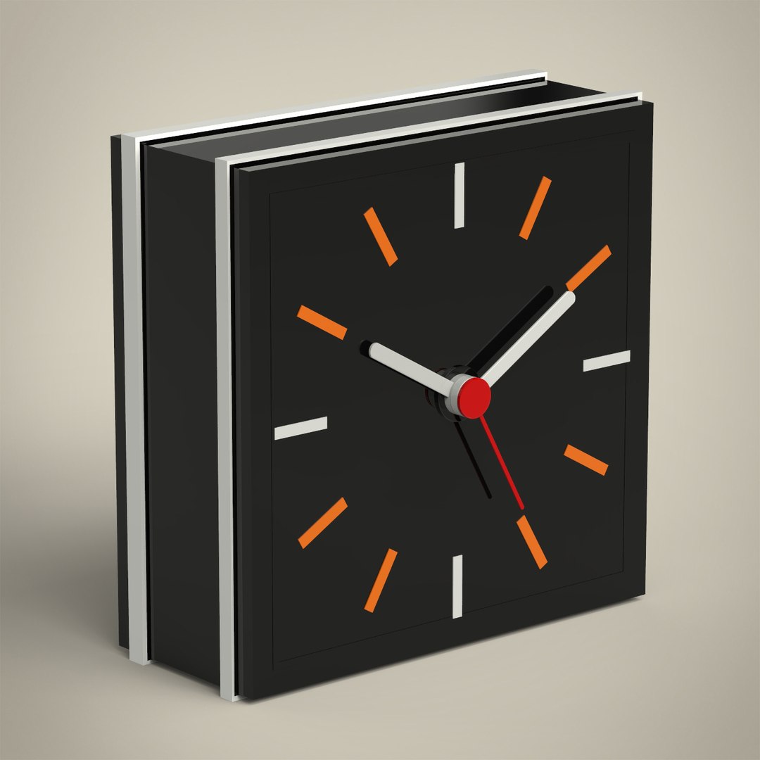 3D Clock model - TurboSquid 1791242