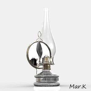 3d kerosene lamp