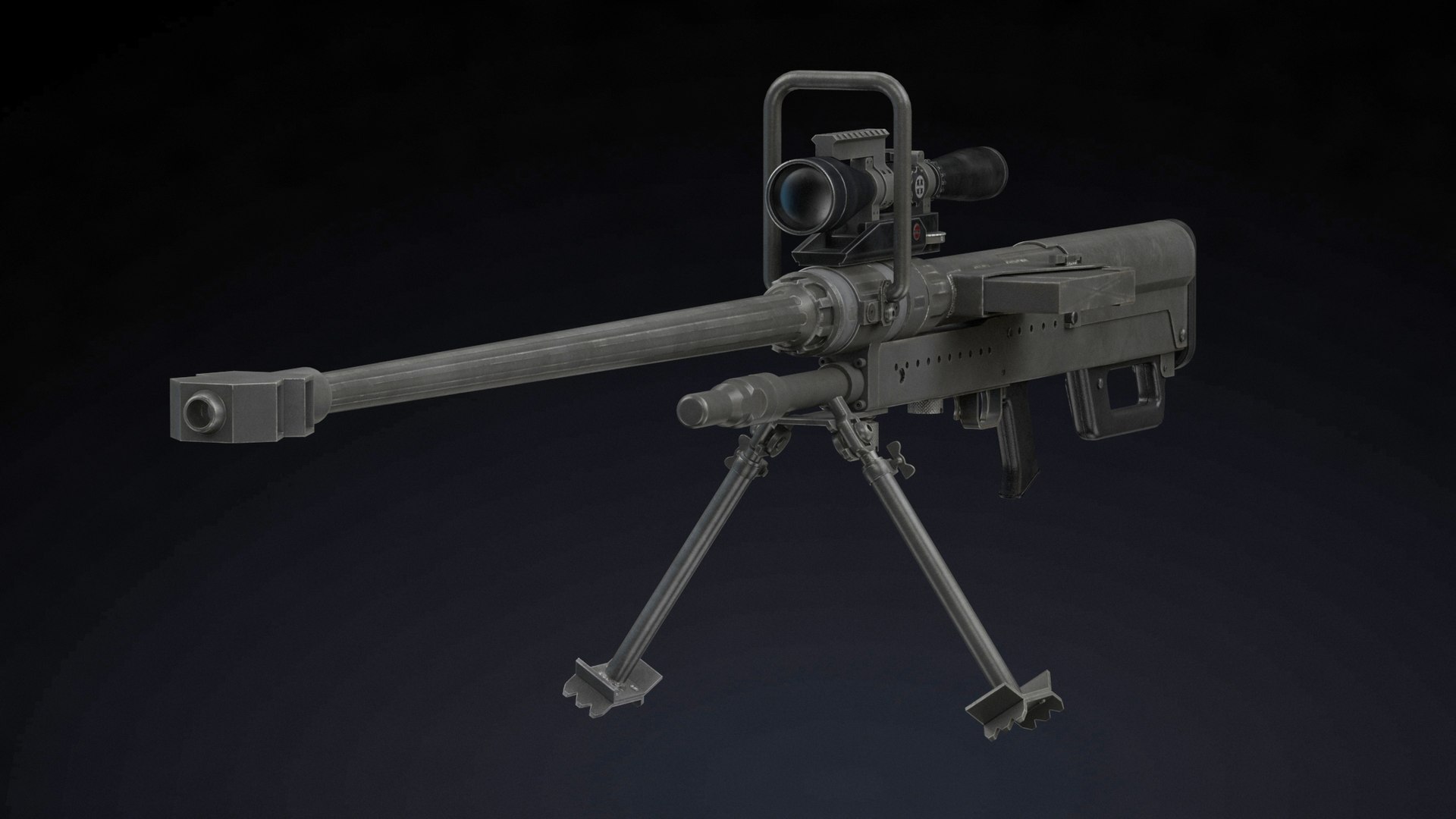 Denel Ntw 20 Anti Materiel Rifle