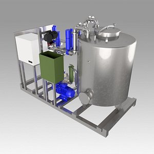 industrial clean place 3D
