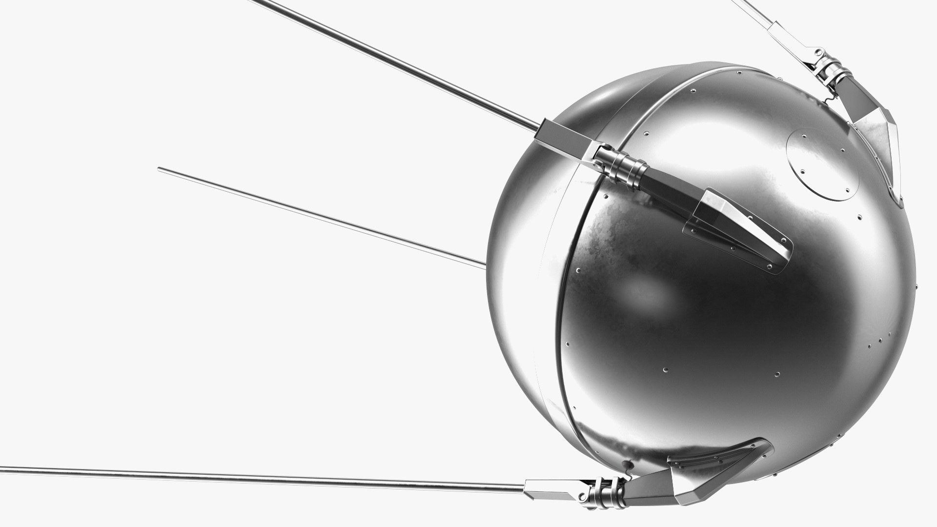 Sputnik 1 First Artificial Earth Satellite 3D - TurboSquid 1766255