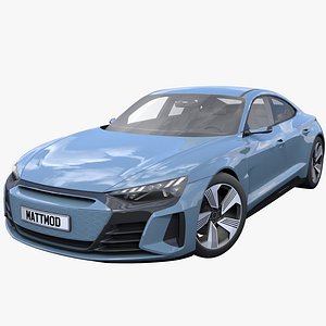 Generic EV Sedan 3D model