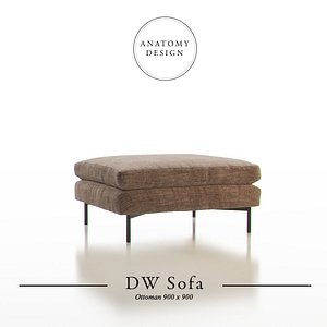 Anatomy Design - DW Sofa Ottoman