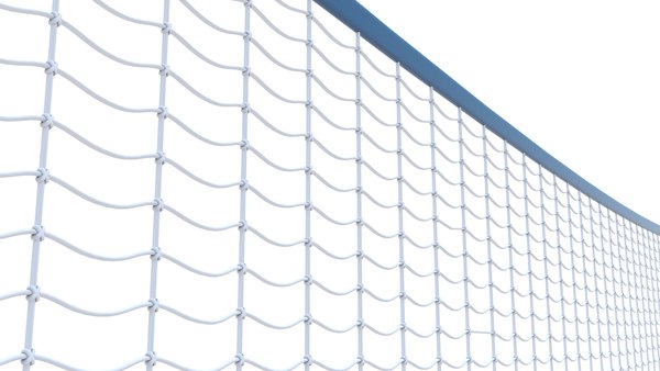 Badminton Net Portable - Polypropylene Fiber Mesh Outdoor Sports Entertainment Training Net Set(Green