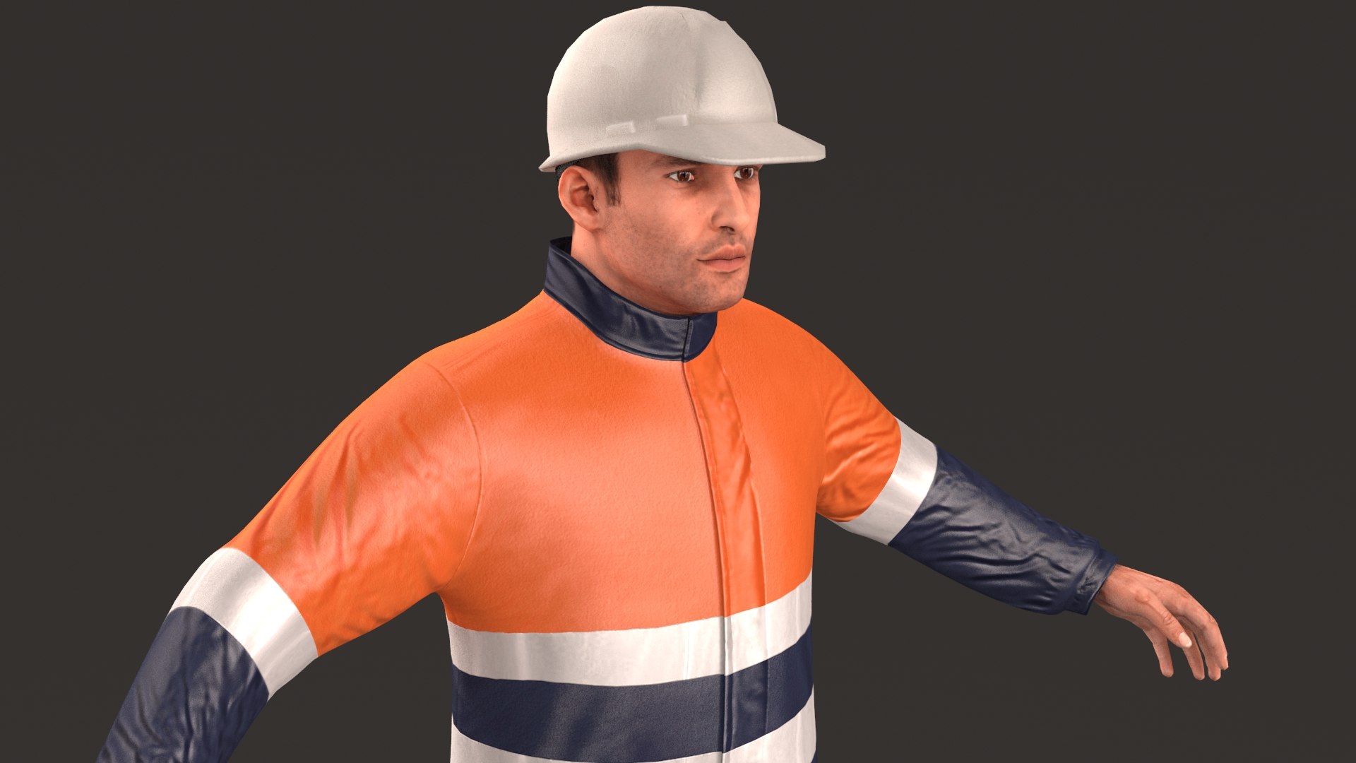 3D model safety worker j - TurboSquid 1518042