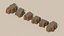 Lowpoly Rock und Stein Mega Pack