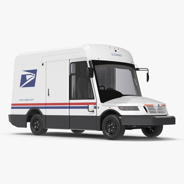 3D Prohobits US Mail - Next Generation US Mail Truck model - TurboSquid ...