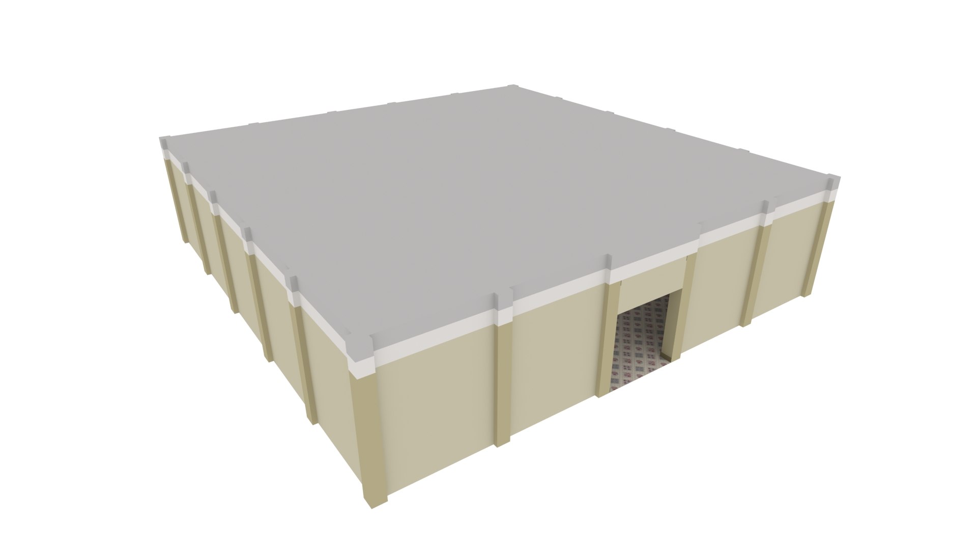 3D gate entrance in lobby room https://p.turbosquid.com/ts-thumb/ib/RjfcOC/3p/preview04/jpg/1657786308/1920x1080/fit_q87/ae08ad26ee61f9d483262bcbe70472856e063816/preview04.jpg