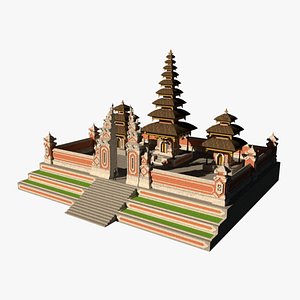 Bali-Temple-Complex model