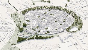 Medieval Town Mass Model Germany