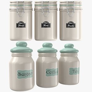 Kitchen Jars Set