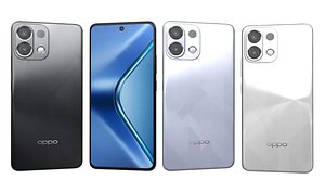 3D OPPO K12s All Colors model