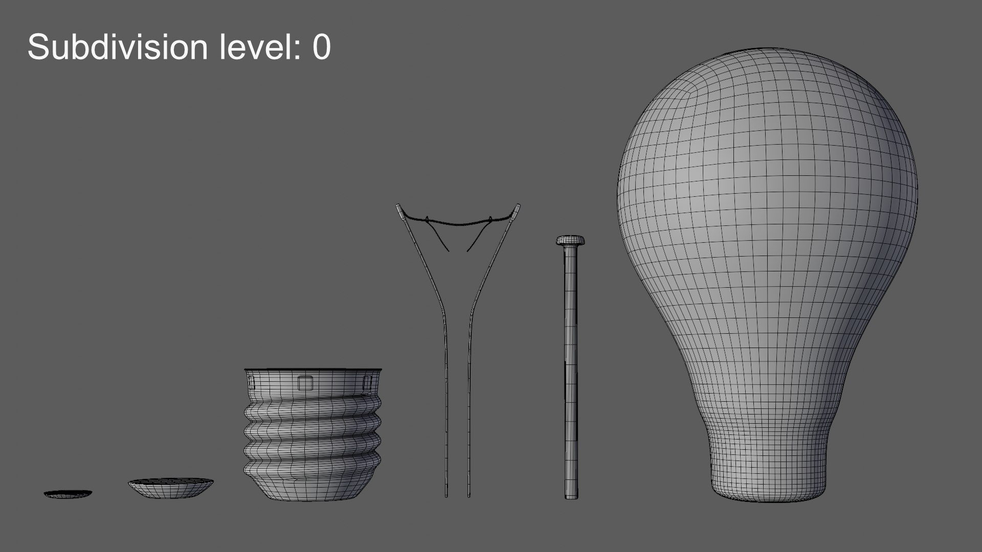 3D model Incandescent light bulb https://p.turbosquid.com/ts-thumb/ib/o2DuMk/Vi/wireframeimage2sub0/png/1706206485/1920x1080/fit_q87/aec870acada233f79483b88ea426bae1957333e9/wireframeimage2sub0.jpg