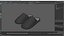 Suede Look Slippers Dark Gray