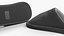 Suede Look Slippers Dark Gray
