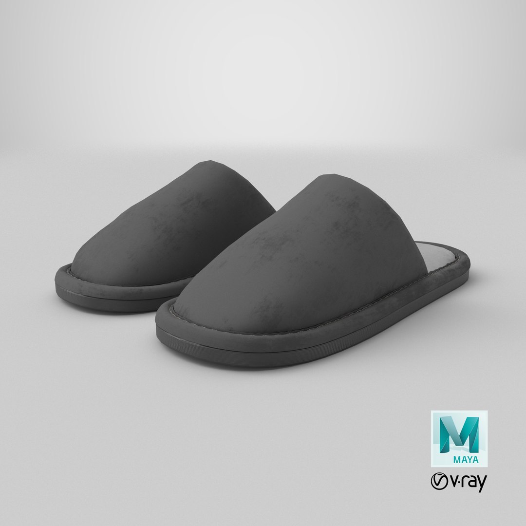 3D Suede Look Slippers Dark Gray https://p.turbosquid.com/ts-thumb/ib/p925Ed/k8/stemcell_maya_vray_render/png/1793041279/1920x1080/fit_q87/3aa736bfc44c197f247aa8c1a21d2c50b1643295/stemcell_maya_vray_render.jpg