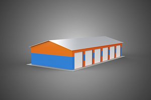 COMMERCIAL GARAGE WORKSHOP BUILDING VEHICLE CAR PARKING STORAGE
