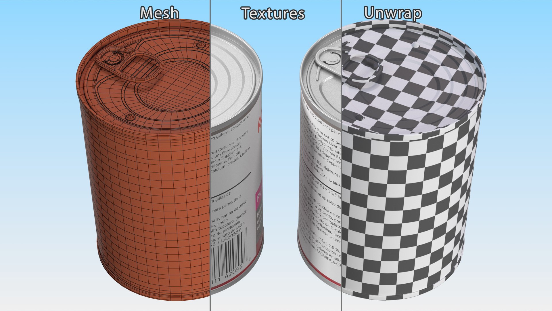 3d royal canin puppy food can turbosquid 2088875