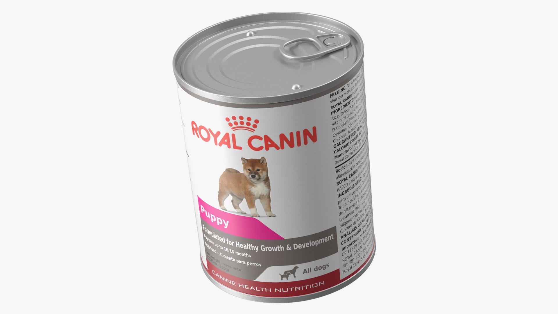 3D Royal Canin Puppy Food Can https://p.turbosquid.com/ts-thumb/ib/sMEnDV/N5/royalcaninpuppyfoodcanvray3dmodel009/jpg/1687821939/1920x1080/fit_q87/610c2e9c6d983e0d5e122d3520d4ea03c9ccb247/royalcaninpuppyfoodcanvray3dmodel009.jpg