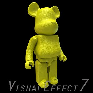 3D model Bearbrick Supreme Set VR / AR / low-poly