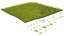 Colección 3D de Lush Grass: Pradera individual preconstruida