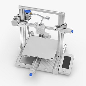 Desktop FDM 3D Printer with Glass Build Plate 3D