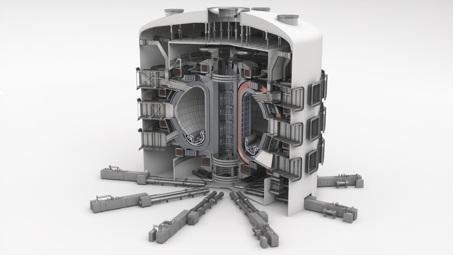 fusion reactor on the clear server to use as a power generator or as pumps  inreato de fuso no clear 3D Model in Other 3DExport