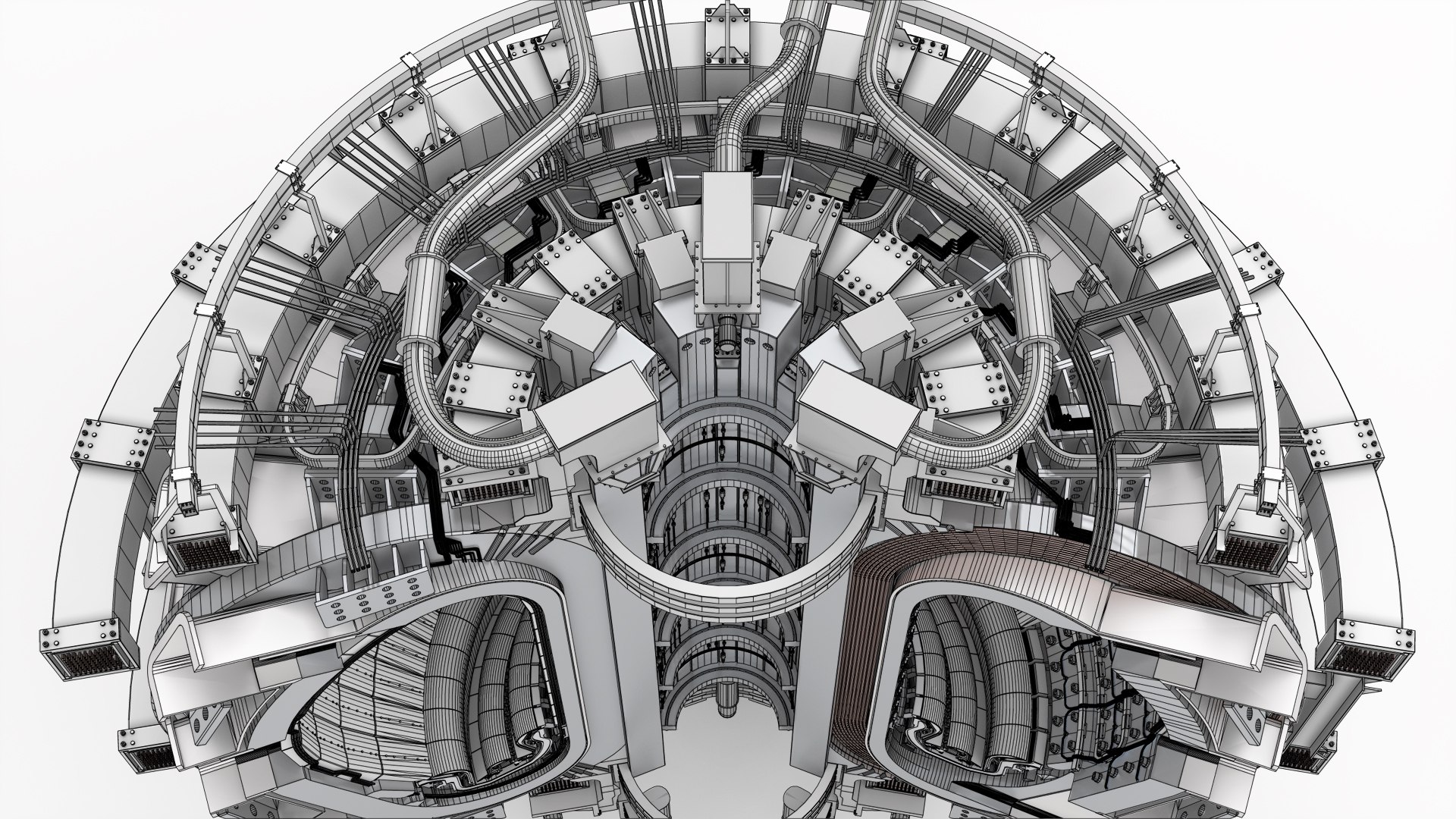 ITER Tokamak Fusion Reactor model https://p.turbosquid.com/ts-thumb/ic/H98OfM/aN/w5/jpg/1635324859/1920x1080/fit_q87/fb91fc9742fd97260cce2337d8a068b886d63858/w5.jpg