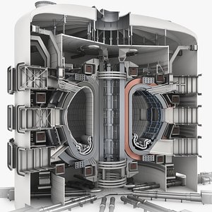 ITER Tokamak Fusion Reactor