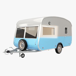 Classic Vintage Camping Caravan