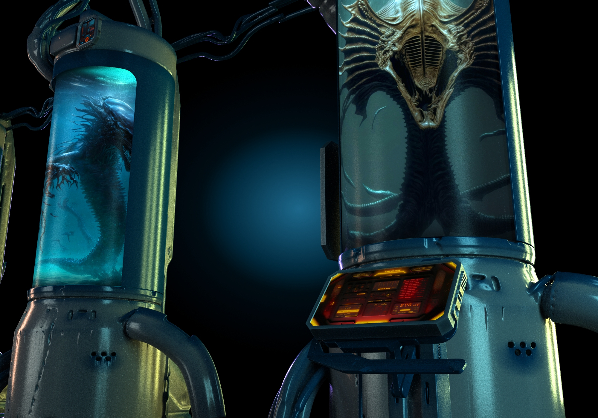 Alien Laboratory Biotechnology 23Dモデル TurboSquid 2008472