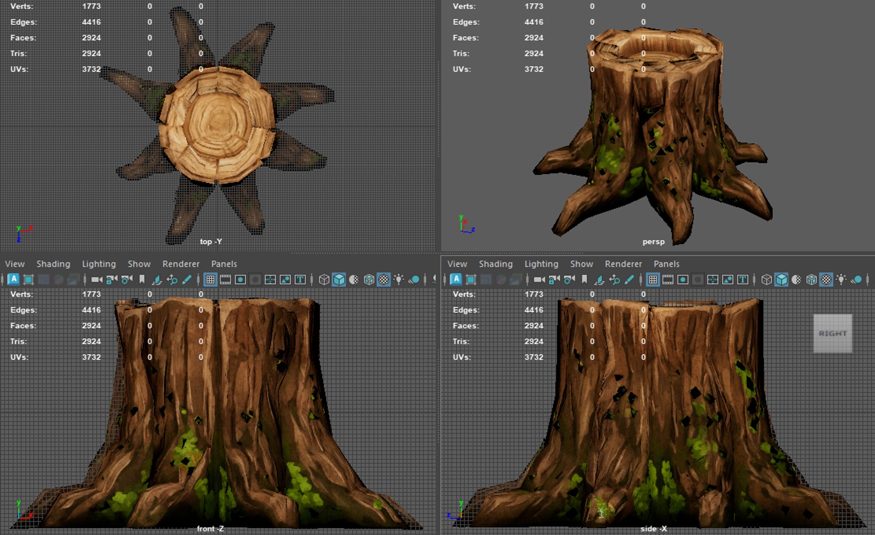 Stylized Tree Stump 3D model https://p.turbosquid.com/ts-thumb/ic/Lq2VYC/Mo/render3/jpg/1793303557/1920x1080/fit_q87/bbcf6c0eb7328f5d7a46f54fde49d734d67418eb/render3.jpg