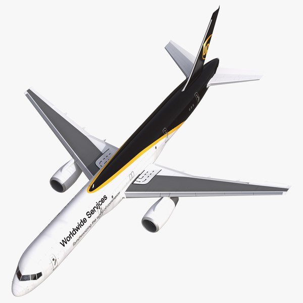 boeing 757-200f ups airlines 3d model