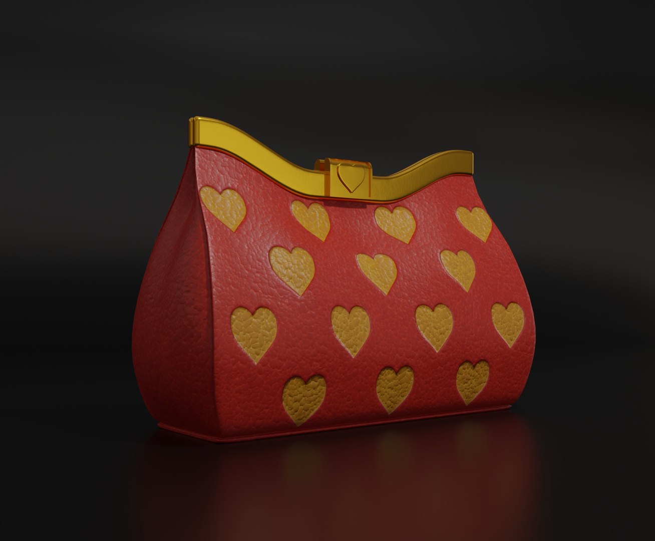 3D Pure Love Handbag Printable - TurboSquid 2075353