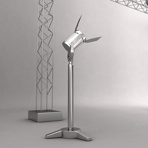 light poles 3d max