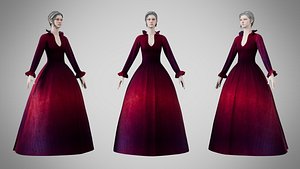 Dress 30 Velvet Horizon model