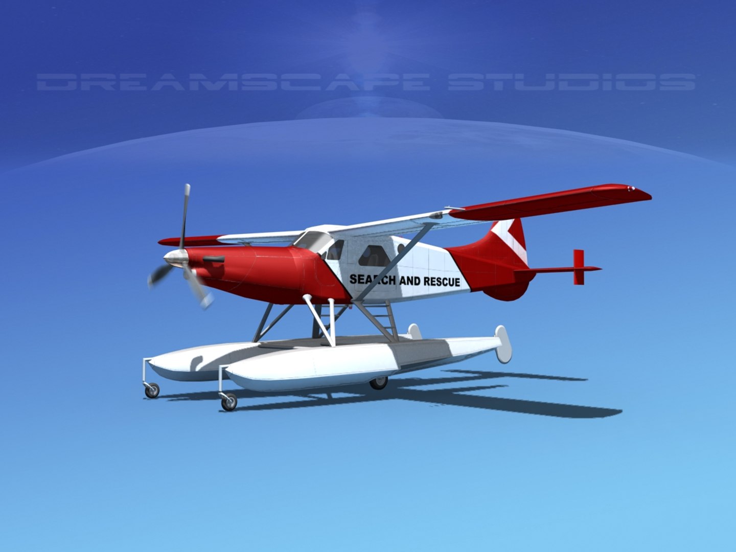 Dehavilland Dhc-2 Beaver Turboprop 3d Model