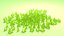 3d model blender grass