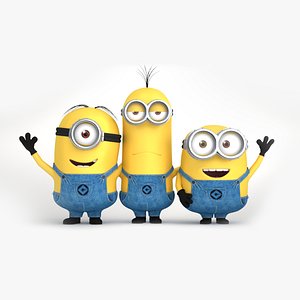 3d model minion