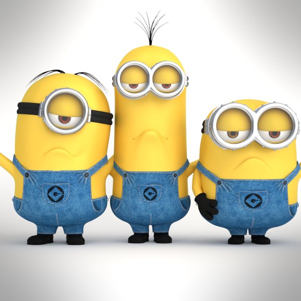 3d minion