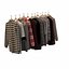 Set di abbigliamento da uomo, camicia, camicetta, camicia, cardigan,