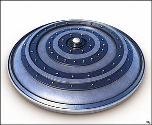 Iron Medieval Shield