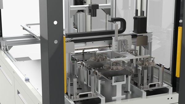 modelo 3d Automatic Wafer Transfer Equipment Machine - TurboSquid 1966922