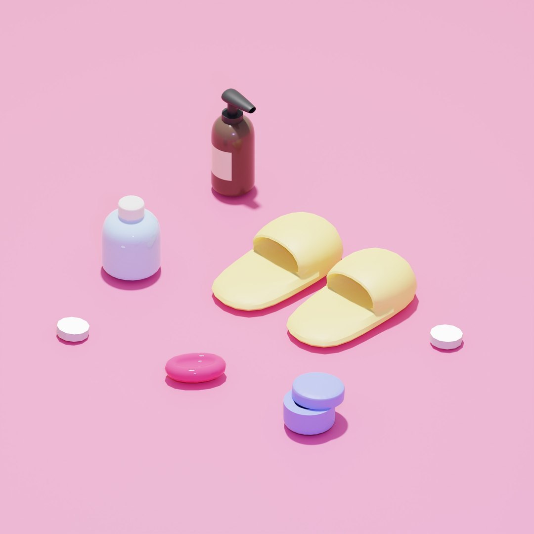 3D Stylized Bathroom Items FREEBIE free Free low-poly 3D model model https://p.turbosquid.com/ts-thumb/ic/tXGkgU/E4/preview6/jpg/1672244004/1920x1080/fit_q87/ddddb4d87016034e7e609627955ee10cd7802764/preview6.jpg