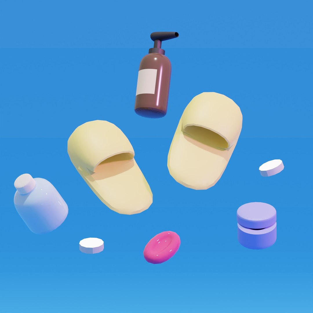 3D Stylized Bathroom Items FREEBIE free Free low-poly 3D model model https://p.turbosquid.com/ts-thumb/ic/tXGkgU/We/preview1/jpg/1672242904/1920x1080/fit_q87/76c98b2c1ac21ab487a9d32718434d277ed4b6df/preview1.jpg