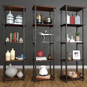 3D shelves decor