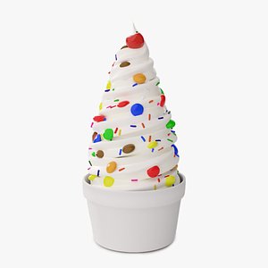 Soft Serve Ice Cream Cup