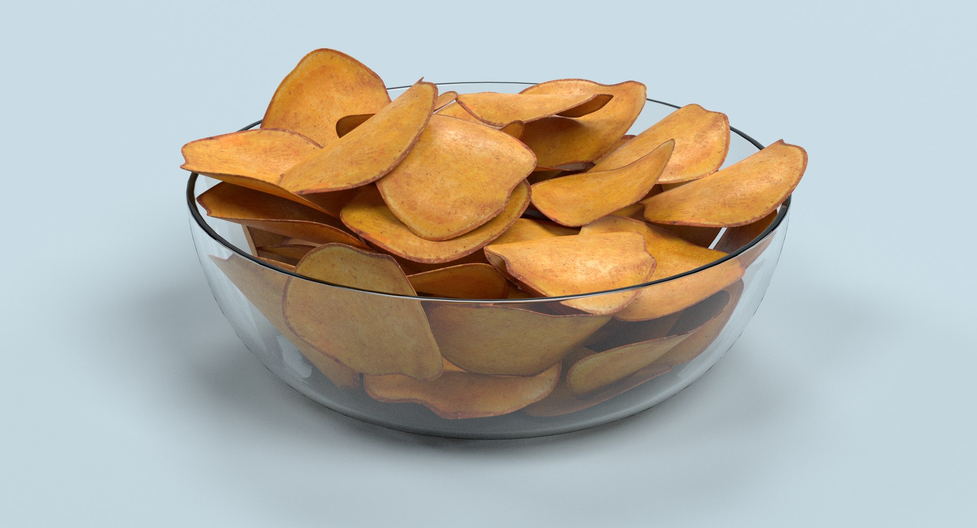 3D Potato Chips Model - TurboSquid 1219887